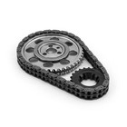 Chevy Sbc 350 Double Roller 9 Keyway Billet Steel Timing Chain Kit  tor brg 