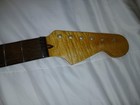 Warmoth Custom Shop 4a Flame  Wenge Stratocaster Neck  