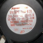 New Flowmax 5915pc-20w-b20 Axial Fan Thermal Protected 200-240v Class B 50 60 Hz