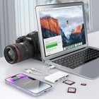 5 In 1 Memory Card Reader Usb 3 0 Otg Adapter Sd Card Reader For Iphone ipad Lot