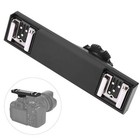  2 Hot Shoe Flash Speedlight Splitter Bracket For   Slr Camera Usa