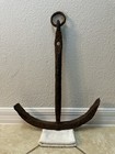 17th Century Wrought Iron Ship Anchor   Hand Forged