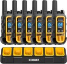 New Dewalt 6 Port Charger For Frs800 Walkie Talkie Two-way Radios Dxfrsch6-800