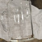 Vintage 1950s Pamco Glass Liquid Measuring Cup Clear 12 Oz Measurement Markings