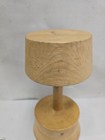 Vtg Wood Wooden Hat Block Head Style Form Mold Display  Mold Millinery 19 in  18