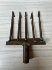 Vintage Antique Fishing Spear Head - Cabin Lodge Decor - Eel Gig 