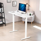 Vivo White 60 X 24 In Standing Desk  Desk-kit-w06w   Electric  Holds 154 Lbs  Si