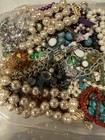 Vintage Costume Jewelry Lot For Crafting Necklaces  Bracelets  Pins