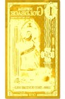 1 Nevada Goldback Aurum 24kt Gold Note 1 1000th Oz - Discontinued Design Sale     