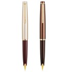 2 Pcs Jinhao 59 Fountain Pen Ef  F Nib  Wine Red  Coffee Mini Travel Pocket Pen 