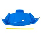 Polaris Hood Assembly  Voodoo Blue  Rzr-y  Genuine Oem Part 0455086-619  Qty 1