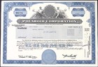 Polaroid Corporation 1987 Stock Certificate 100 Shares Camera Photography