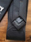 Phil Robertson Black Necktie -    happy Happy Happy    - Duck Dynasty  Ae With Tags