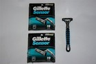  20 Gillette Sensor Razor Blades Cartridges Refills Shaver Handle Fit Excel 3 5