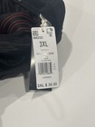 Men s Adidas Big Man 9  Inseam Train Essentials Piqu   3 Stripe Shorts Sz 3xl Nwt