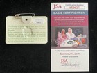 Gary Player Signed 1978 Masters Badge Jsa Coa Golf Champion Ticket South Africa
