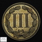 1889 Proof Nickel Three Cent Piece 3cn Pr