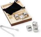 Stainless Steel Whisky Ice Stone Set  9-piece