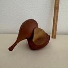 Wooden Animal Figurine Set Of 15 Handmade Vintage 1960-70s Senshukai Royal Pet