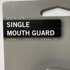 Everlast Boxing Single Mouth Guard Level 1 Clear Lightweight Boil   Bite Design