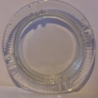 Glass Ashtray Clear Round Clear Vintage Small