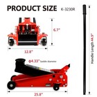3ton Low Profile Racing Floor Jack   Hydraulic Garage Jack Steel 5 1 -20 