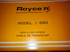 Nos Vintage Royce Cb Radio 3 Piece Transceiver 1-580 - Nib New