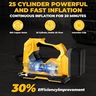 Cordless Tire Air Compressor Dewalt 20v Max Battery 160psi Portable Air Pump New