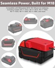 2-pack 18v Battery Adapter For Milwaukee M18 To Power Wheels Conversion Kit