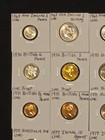 Lot 41 Uncirculated World Coins Mixed Countries dates sizes In 2x2 Flips Cheap 