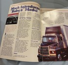Mack Truck Bulldog  Magazine 1988 Vol 18 No 2  New Baby  8 Model 39 Pps No Flaws
