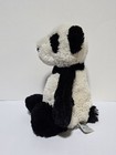 Jellycat Bashful Panda Plush Black White London Stuffed Toy Medium 12 