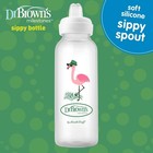 Dr  Brown s Milestones Narrow Sippy Bottle - 8oz Silicone Spout - 6m 