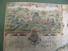 100  Original Cornwall Map By Saxton kip C1610 Vgc Camden Britannia Handcolour