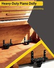 Heavy-duty Piano Dolly For Moving  Piano Dollies With 360   Swivel Casters
