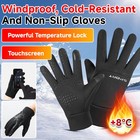 Thermal Windproof Waterproof Winter Gloves Touch Screen Warm Mittens Men Women
