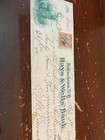 1898 Bank Check Farmers   Mechanics Bank Fort Plain Ny Revenue Stamp