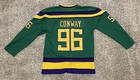 The Mighty Ducks Movie Jersey  96 Charlie Conway Hockey Jersey Size Medium