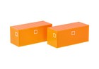 Ho 1 87 Herpa   53600-004 Mobile Offices  2 Pcs   Made W  20  Shipping Container