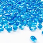 Blue Aquarium Gravel Glass Pebbles For Fish Tank Decor
