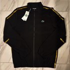 Lacoste Sport Men s Tracksuit Black Gold  280 New