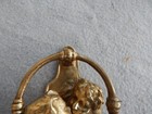 Vintage Glo-mar Art Works Kissing Couple Door Knocker Estate Find