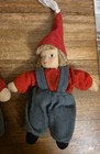 Scandinavian Christmas Doll Girl  Boy Gnome Pixie Elf 7  Hand Stitched Excellent