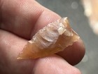 Wonderful Translucent Agate Triangle Arrowhead From North Dakota  Wafer Thin
