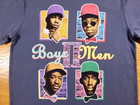 Boyz Ii Men T-shirt Men s Xs Extra Small Blue Casual Athletic Retro Music Group