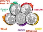 2013 S All 5 National Parks Quarter Set Uncirculated From New Us Mint Roll Coins