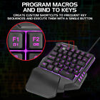 Enhance One Handed Keyboard Gaming Keypad With 7 Color Led And Programmable Keys