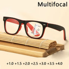 Vintage Multifocal Reading Glasses Retro Progressive Reader Glasses  1 0 4 0