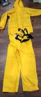 Vintage North Atlantic Trading Co Rain Suit Xs Fits Small Medium 5 2-5 7 Yellow 