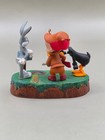 Hallmark 2008 Looney Tunes  tis The Season Ornament Bugs Daffy Elmer Fudd Qxi431